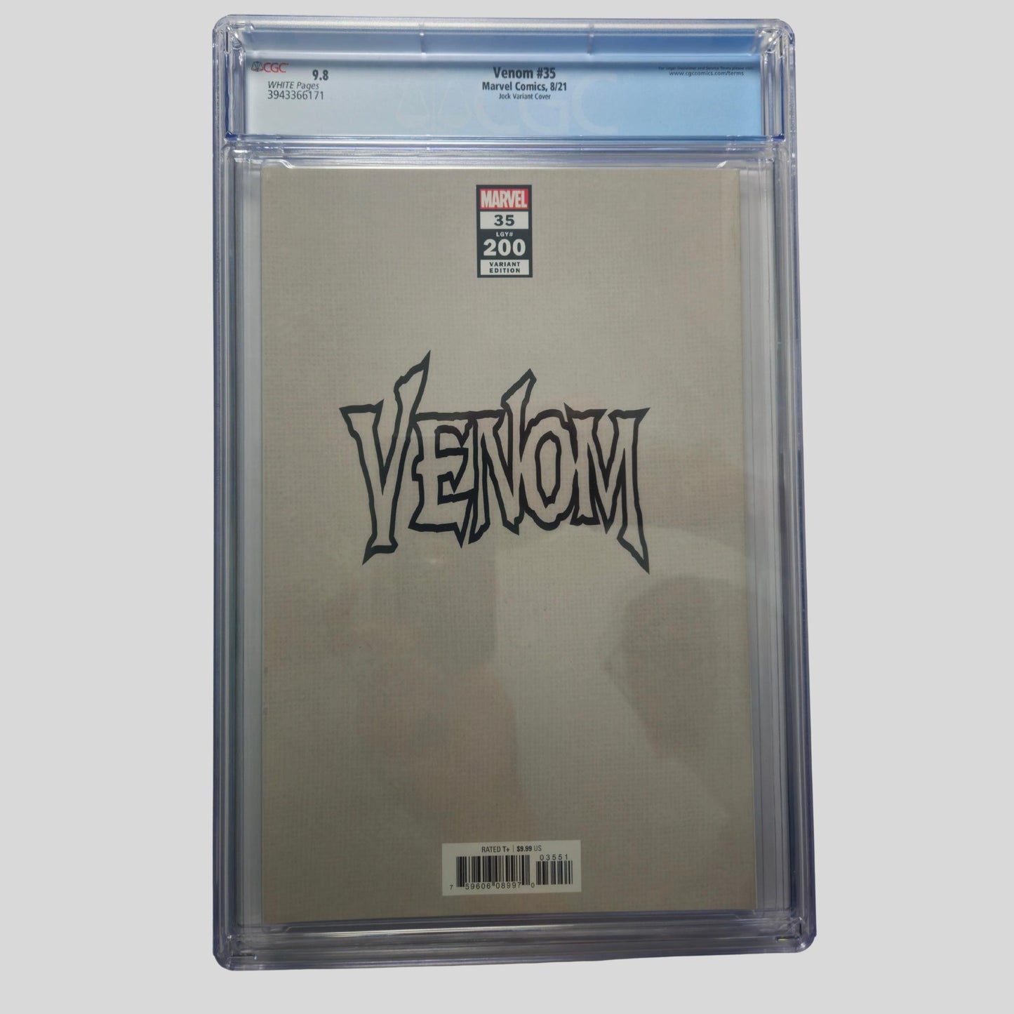 Venom #35 (Legacy #200) Jock Variant Cover – CGC 9.8 Graded | Marvel Comics 2021 | Key Issue