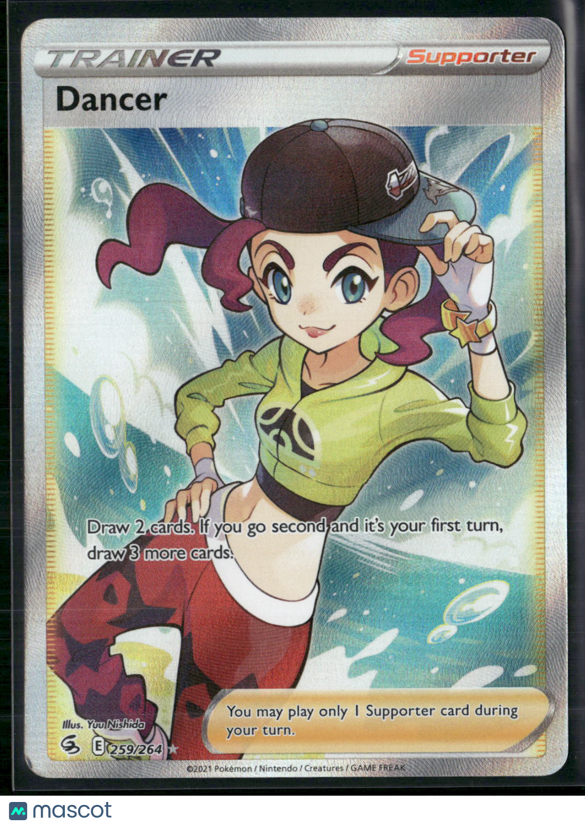 Dancer #259/264 2021 Fusion Strike Holo