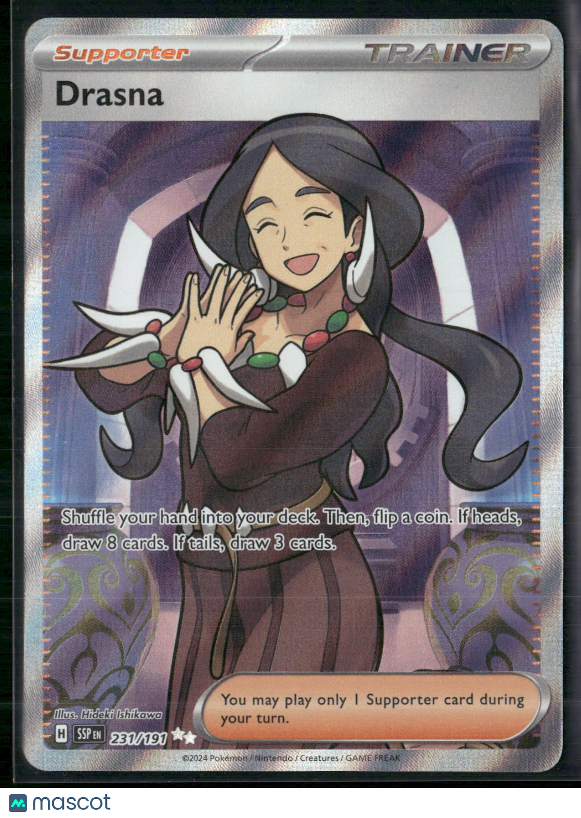 Drasna #231/191 2024 Shrouded Fable Holo