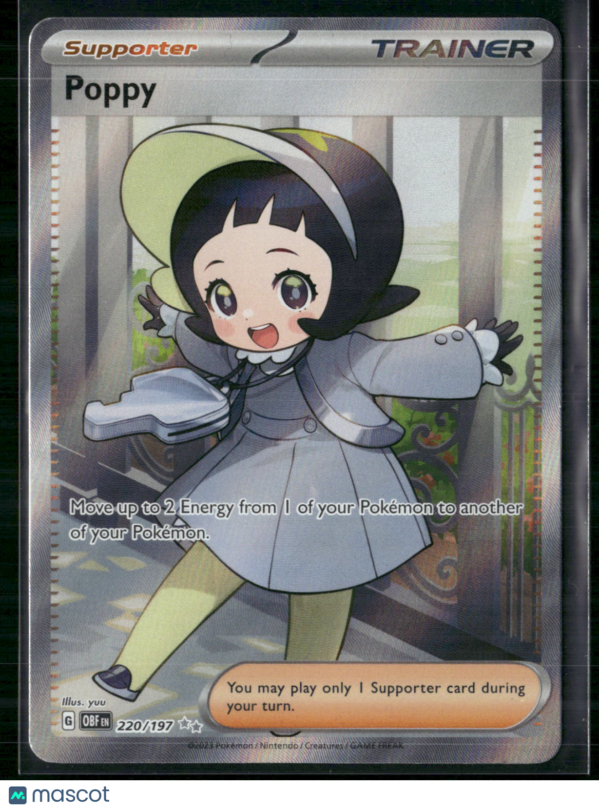 Poppy #220/197 2024 Stellar Crown Holo