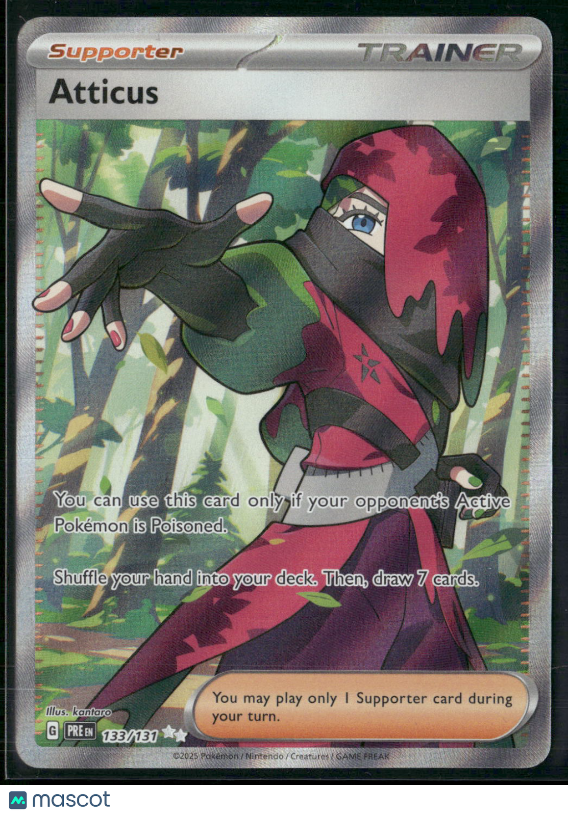 Atticus - 133/131 - Ultra Rare - Prismatic Evolutions - Pokemon Card - NM/M