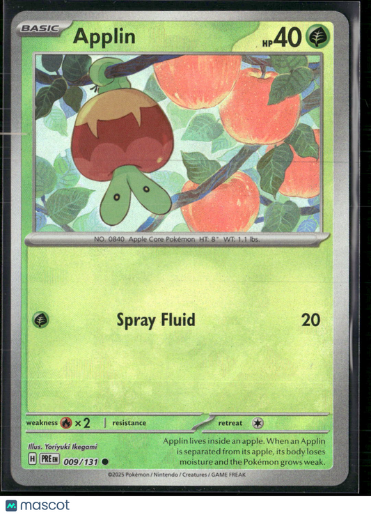 Applin #9/131 2025 Prismatic Evolutions Pokeball