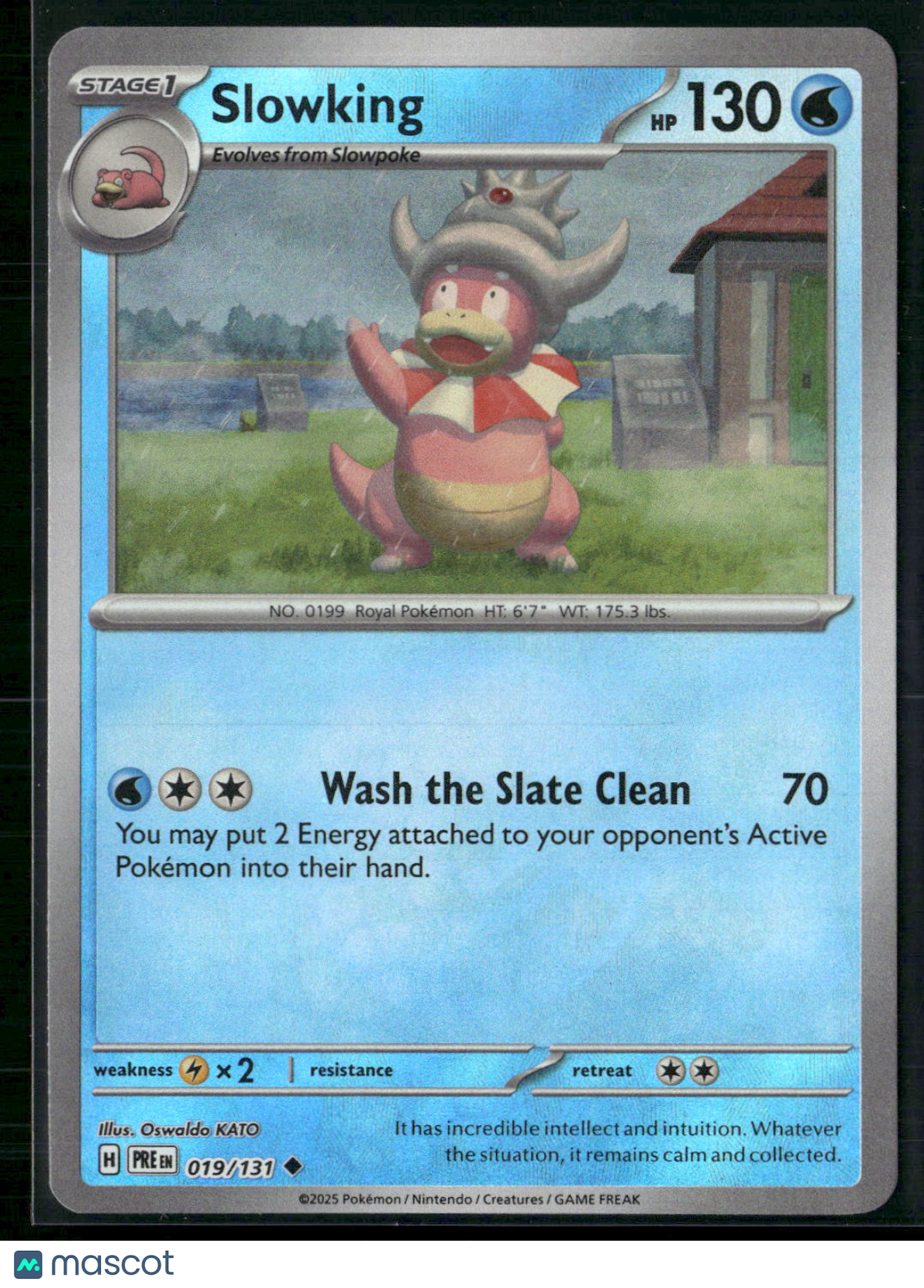 Slowking #19/131 2025 Prismatic Evolutions Pokeball