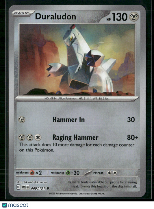 Duraludon #69/131 2025 Prismatic Evolutions Pokeball