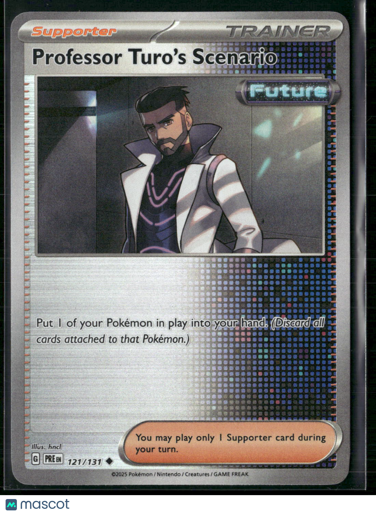 Professor Turo's Scenario #121/131 2025 Prismatic Evolutions Pokeball