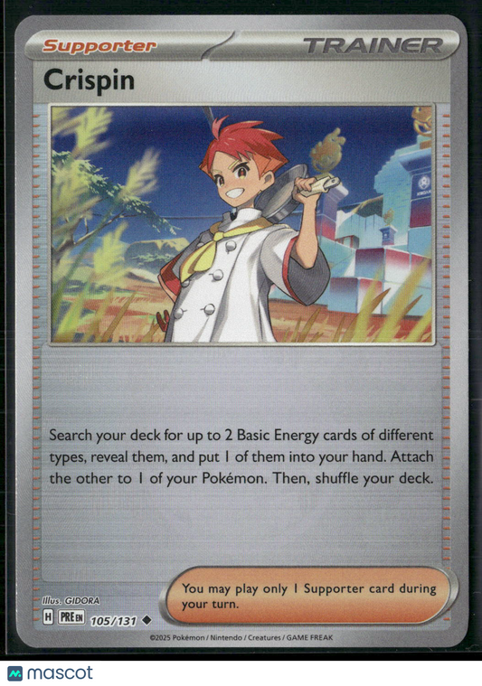 Crispin #105/131 2025 Prismatic Evolutions Pokeball