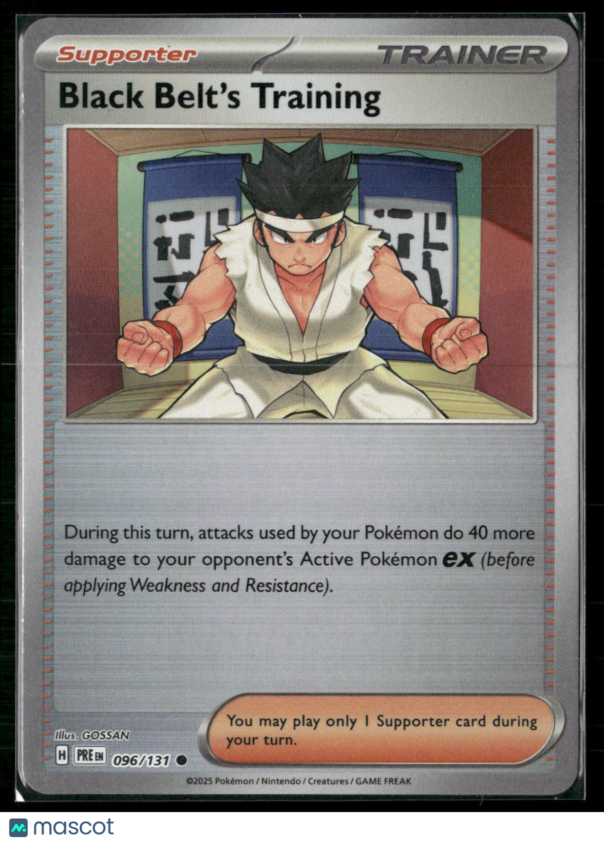 Black Belt's Training #96/131 2025 Prismatic Evolutions Pokeball