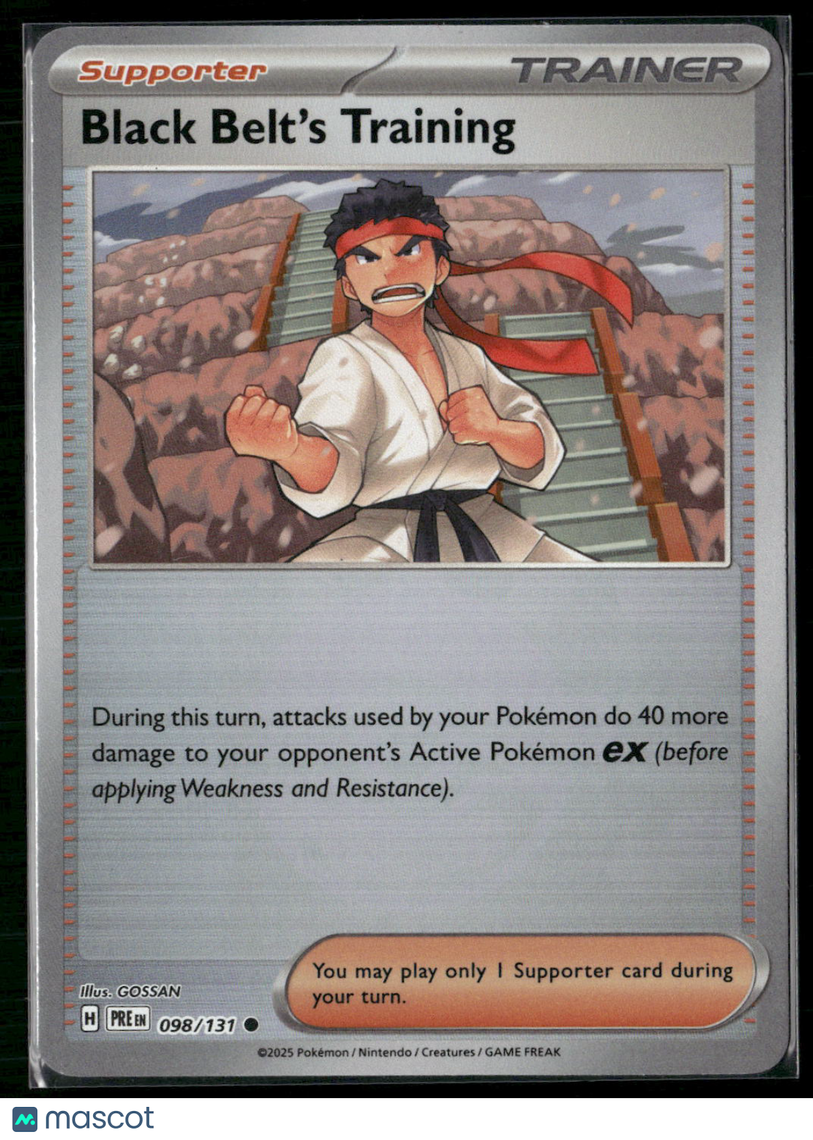 Black Belt's Training #98/131 2025 Prismatic Evolutions Pokeball
