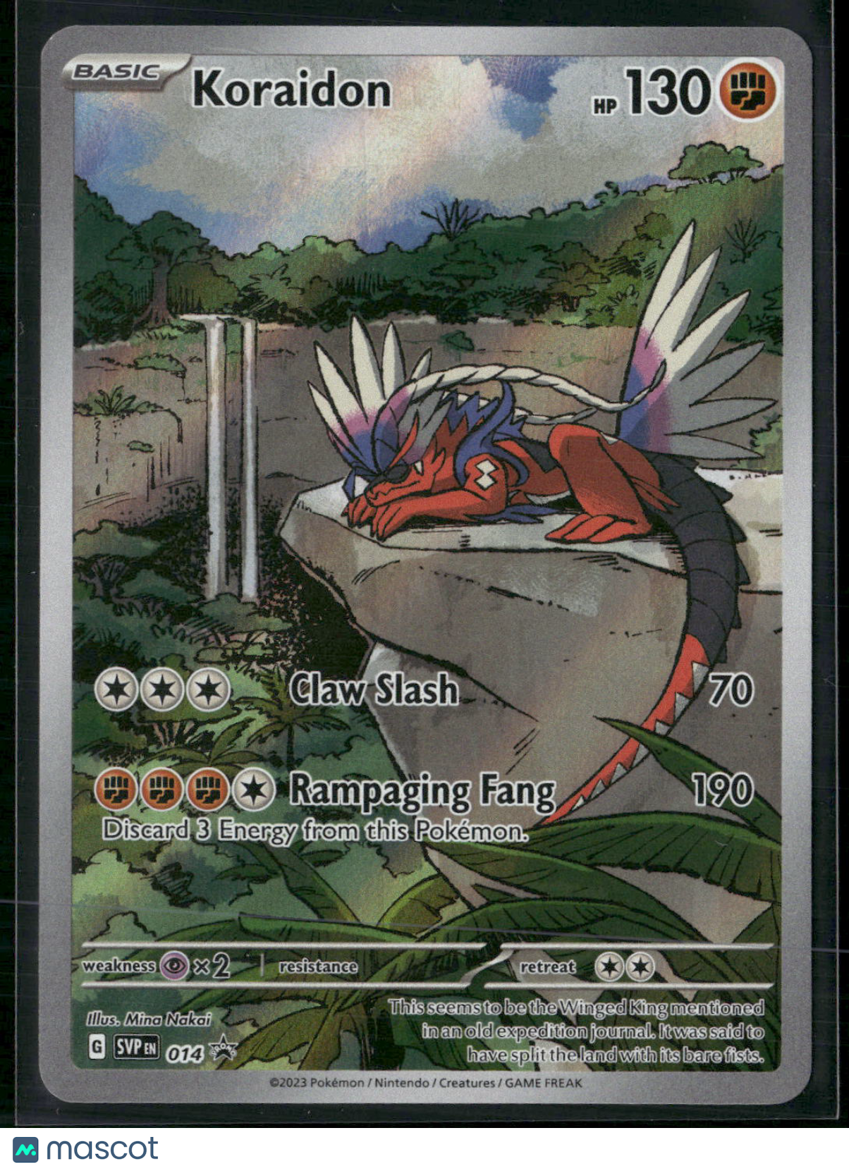Koraidon #SVP EN 014 2023 Scarlet & Violet Holo