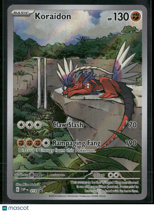 Koraidon #SVP EN 014 2023 Scarlet & Violet Holo
