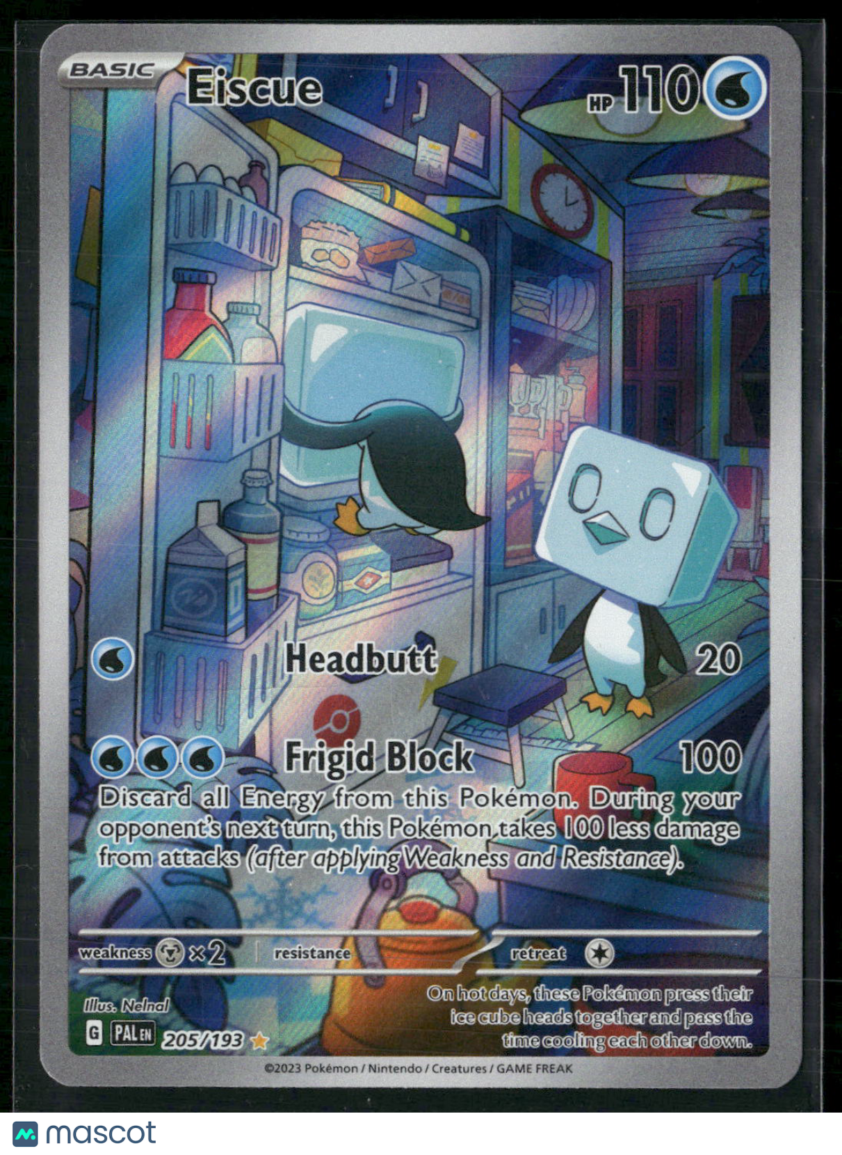 Eiscue #205/193 2023 Paldea Evolved Holo