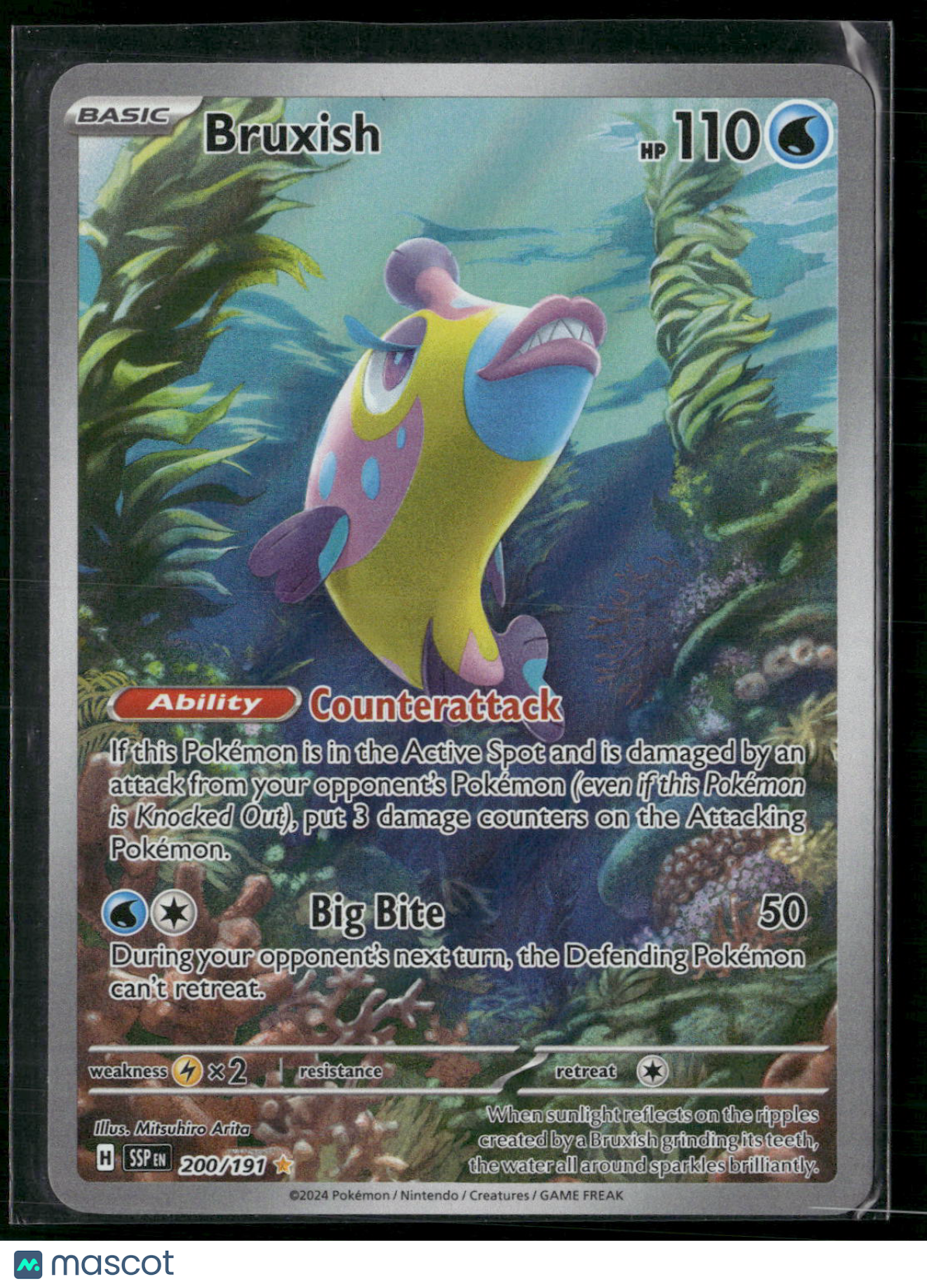 Bruxish #200/191 2024 Surging Sparks Holo