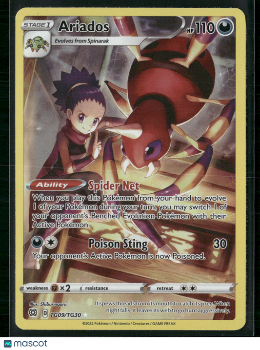 Ariados #TG09/TG30 2022 Astral Radiance Holo