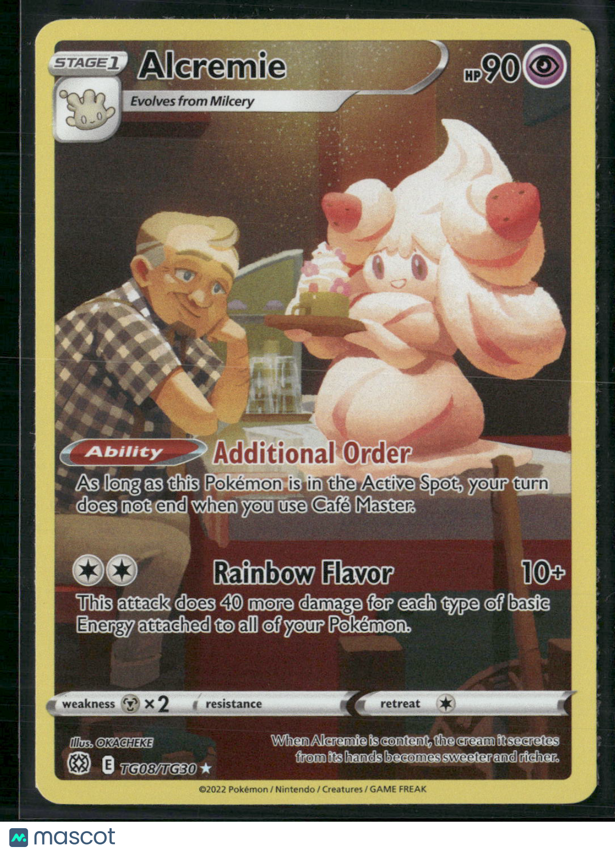 Alcremie #TG08/TG30 2022 Brilliant Stars Holo