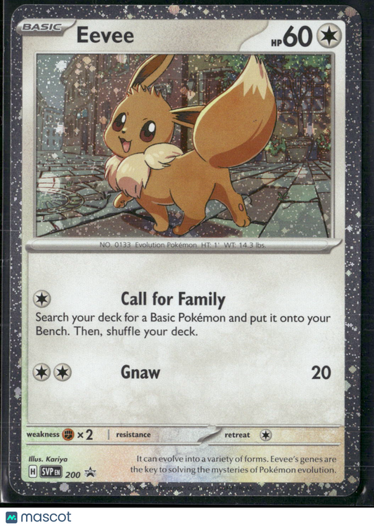 Eevee #SVP EN 200 2024 Scarlet & Violet Promos Holo