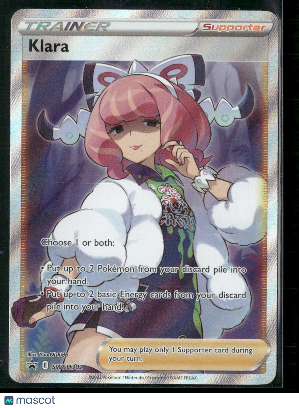 Klara #SWSH302 2023 Sword & Shield Promos Holo