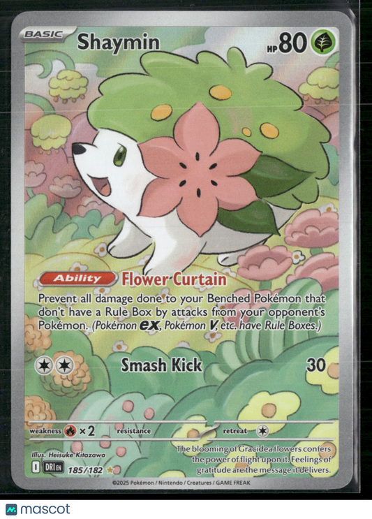 Shaymin #185/182 2025 Destined Rivals Holo