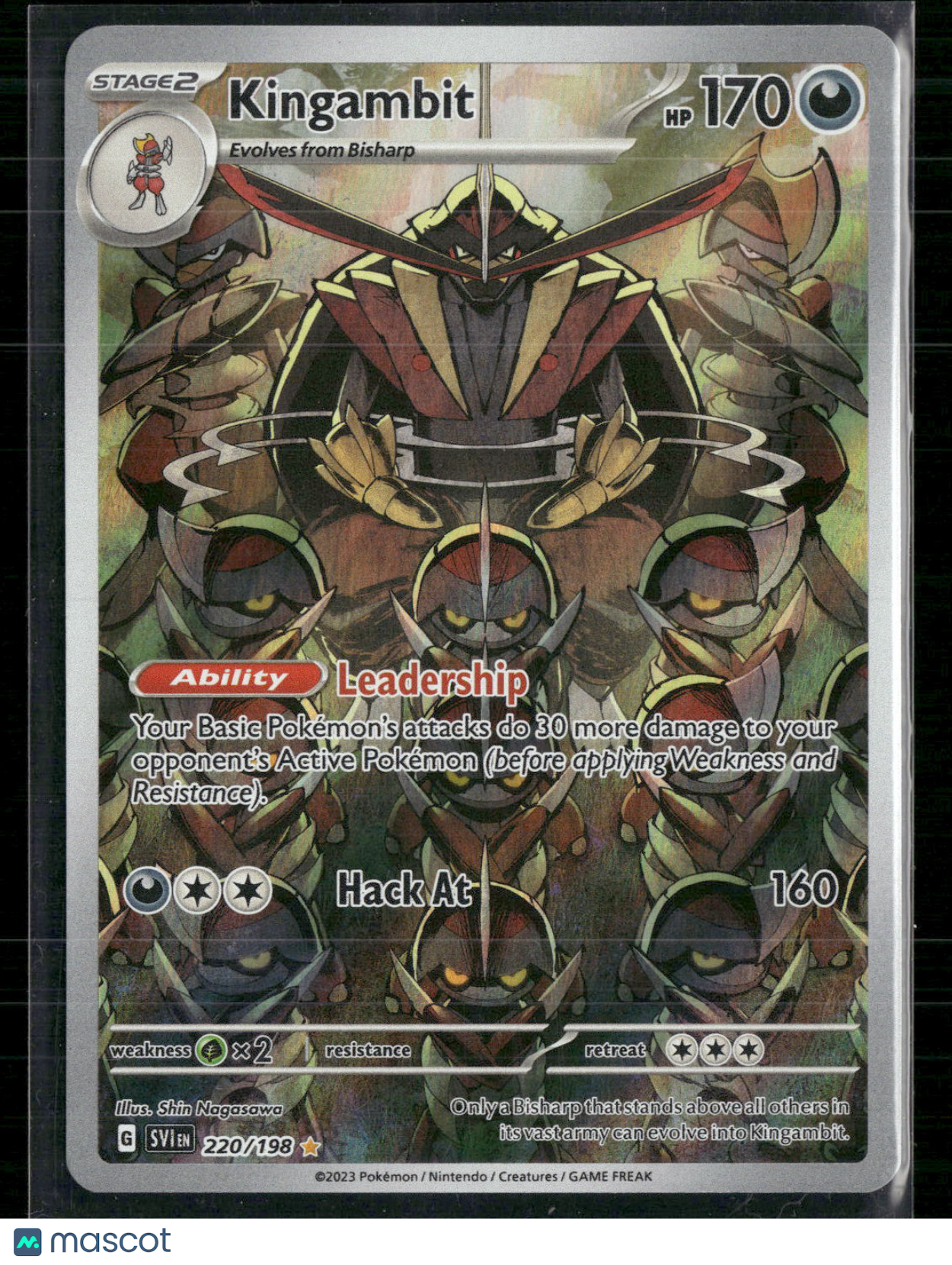Kingambit #220/198 2023 Scarlet & Violet Holo