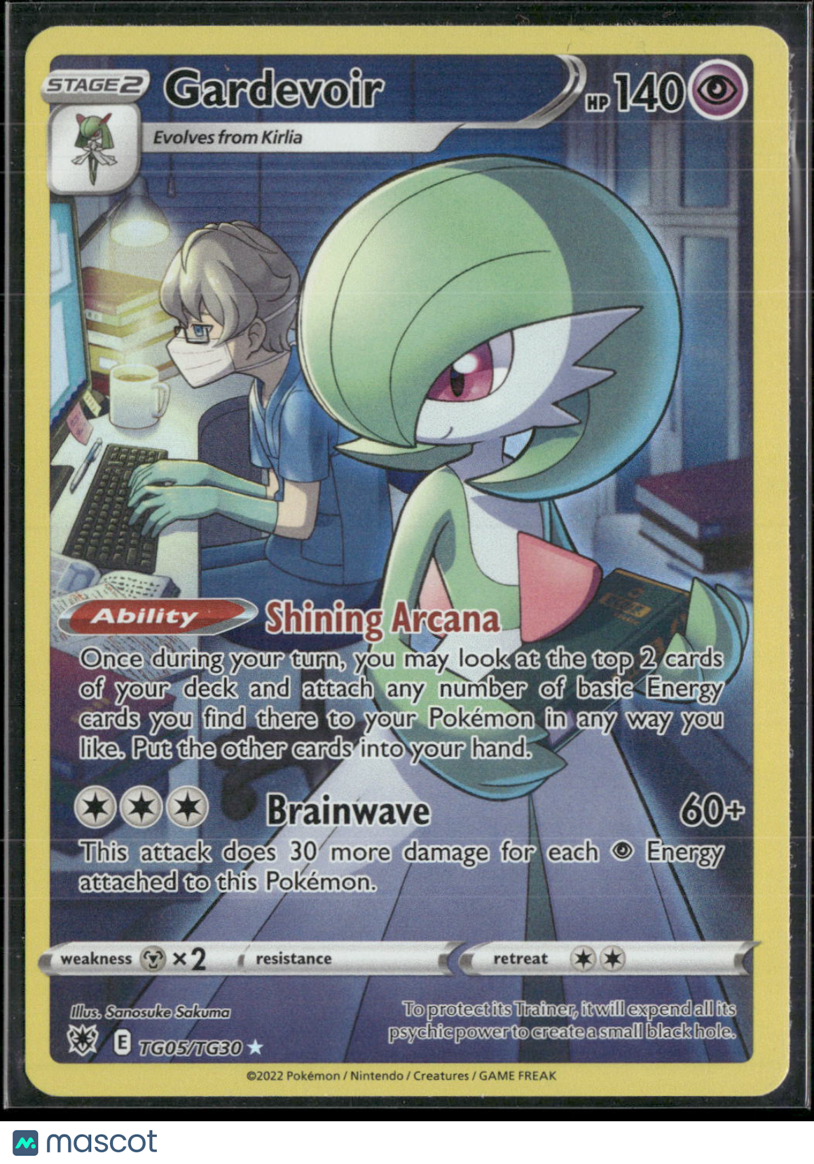 Gardevoir #TG05/TG30 2022 Silver Tempest Holo