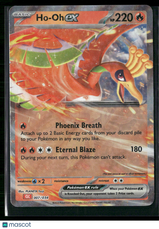 Ho-Oh EX #7/34 2023 Classic Collection Holo