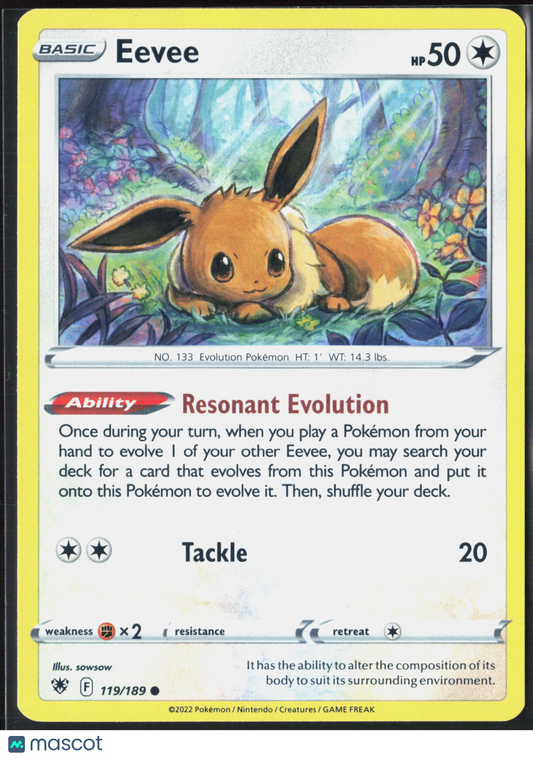 Eevee #119/189 2022 Astral Radiance