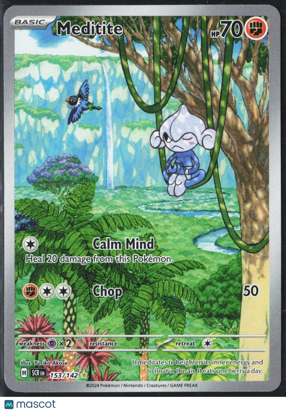 Meditite #153/142 2024 Stellar Crown Holo
