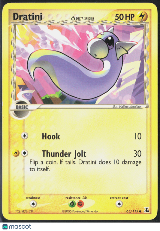 Dratini #65/113 2007 EX Delta Species