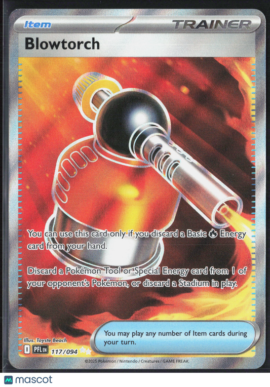 Blowtorch #117/94 2025 Scarlet & Violet Phantasmal Flames Holo