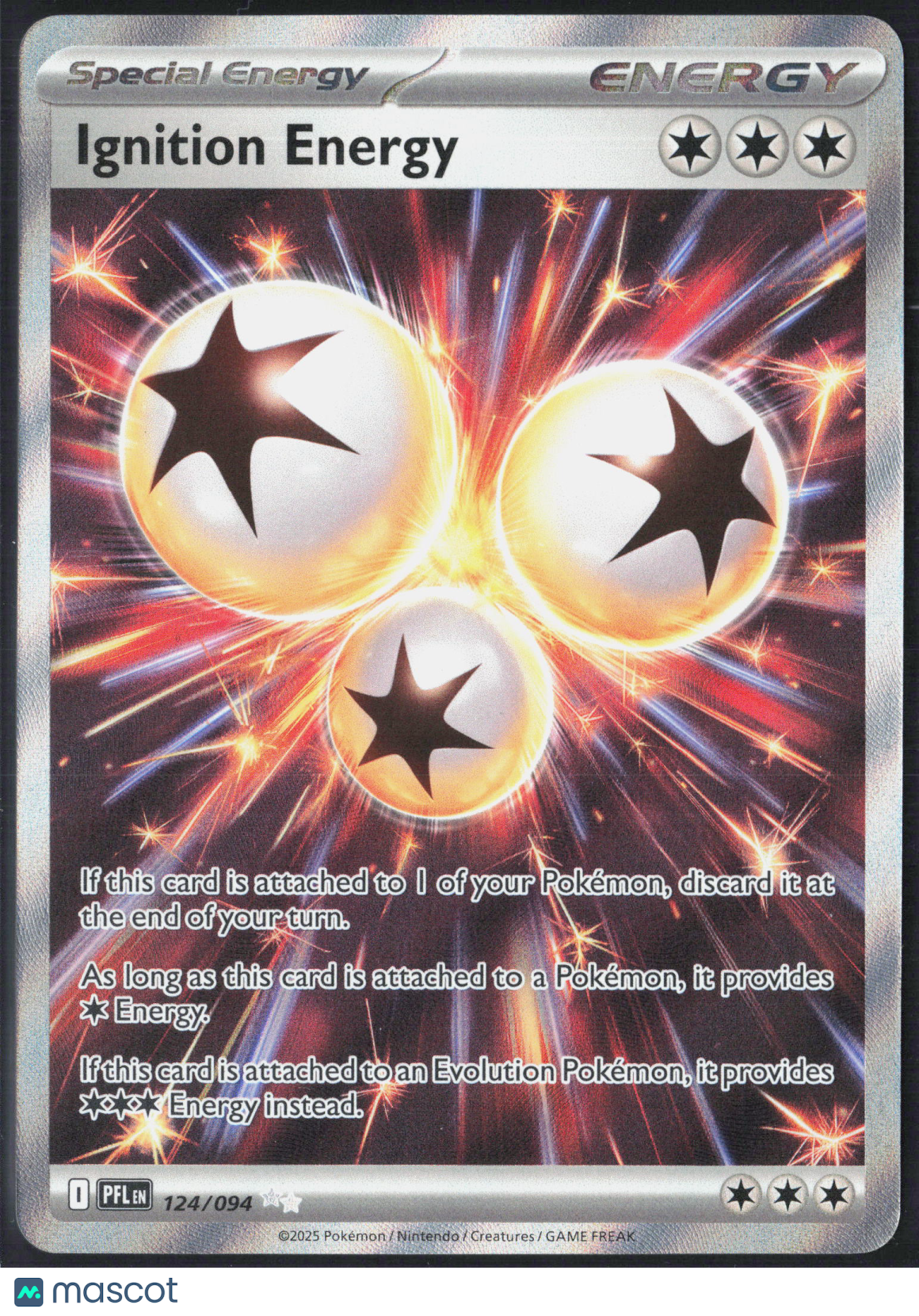 Ignition Energy #124/94 2025 Mega Evolution – Phantasmal Flames Holo