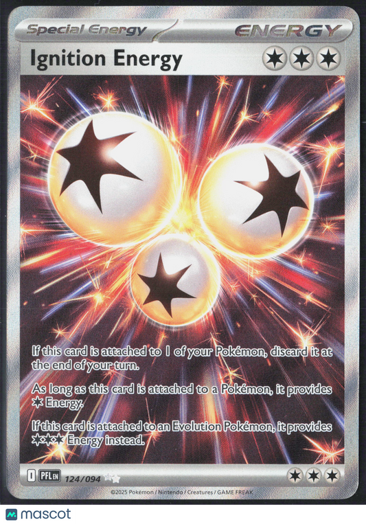 Ignition Energy #124/94 2025 Mega Evolution – Phantasmal Flames Holo