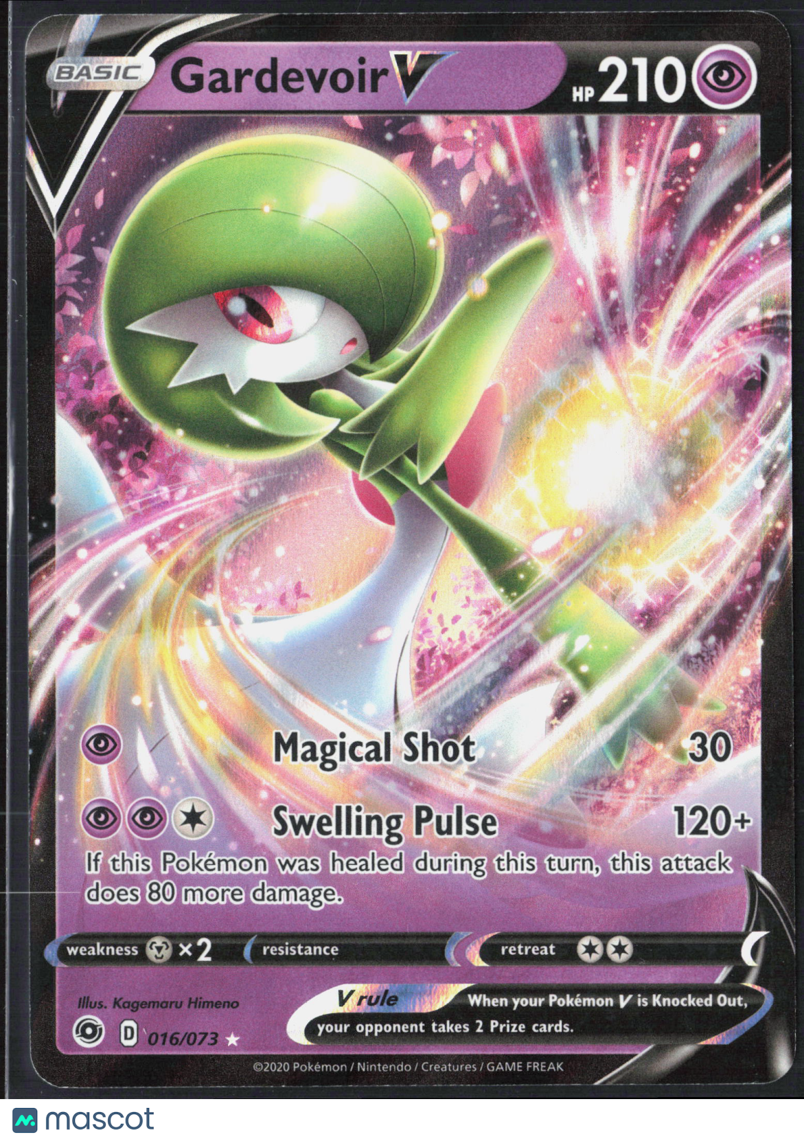 Gardevoir V #16/73 2020 Champion’s Path Holo