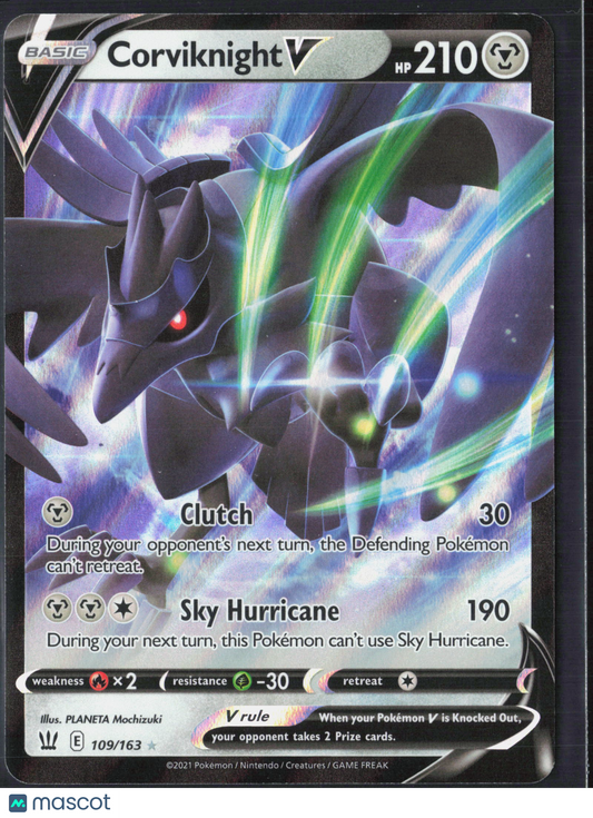 Corviknight V #109/163 2021 Battle Styles Holo