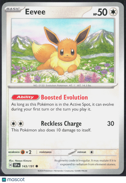 Eevee #143/191 2024 Surging Sparks