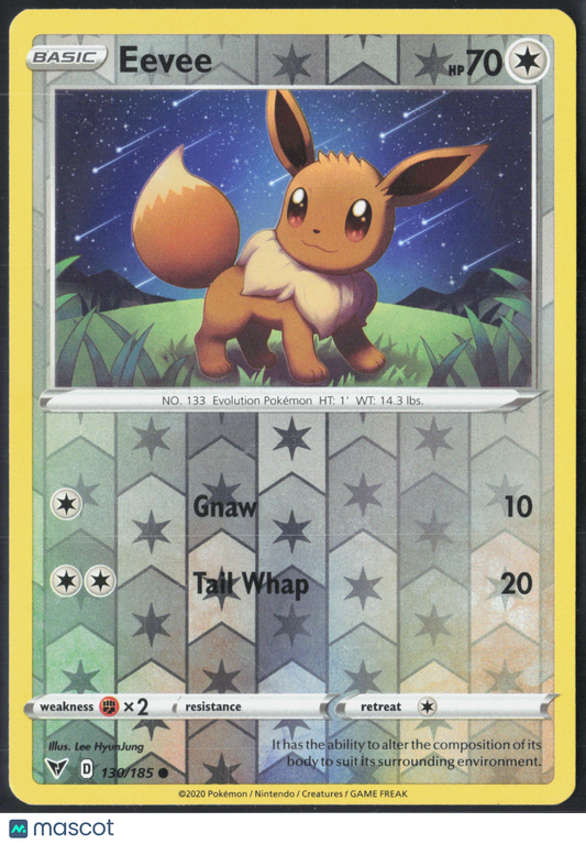 Eevee #130/185 2020 Vivid Voltage Reverse Holo