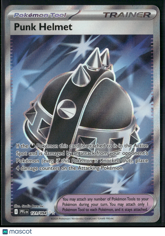Punk Helmet #121/94 2025 Mega Evolution – Phantasmal Flames Holo