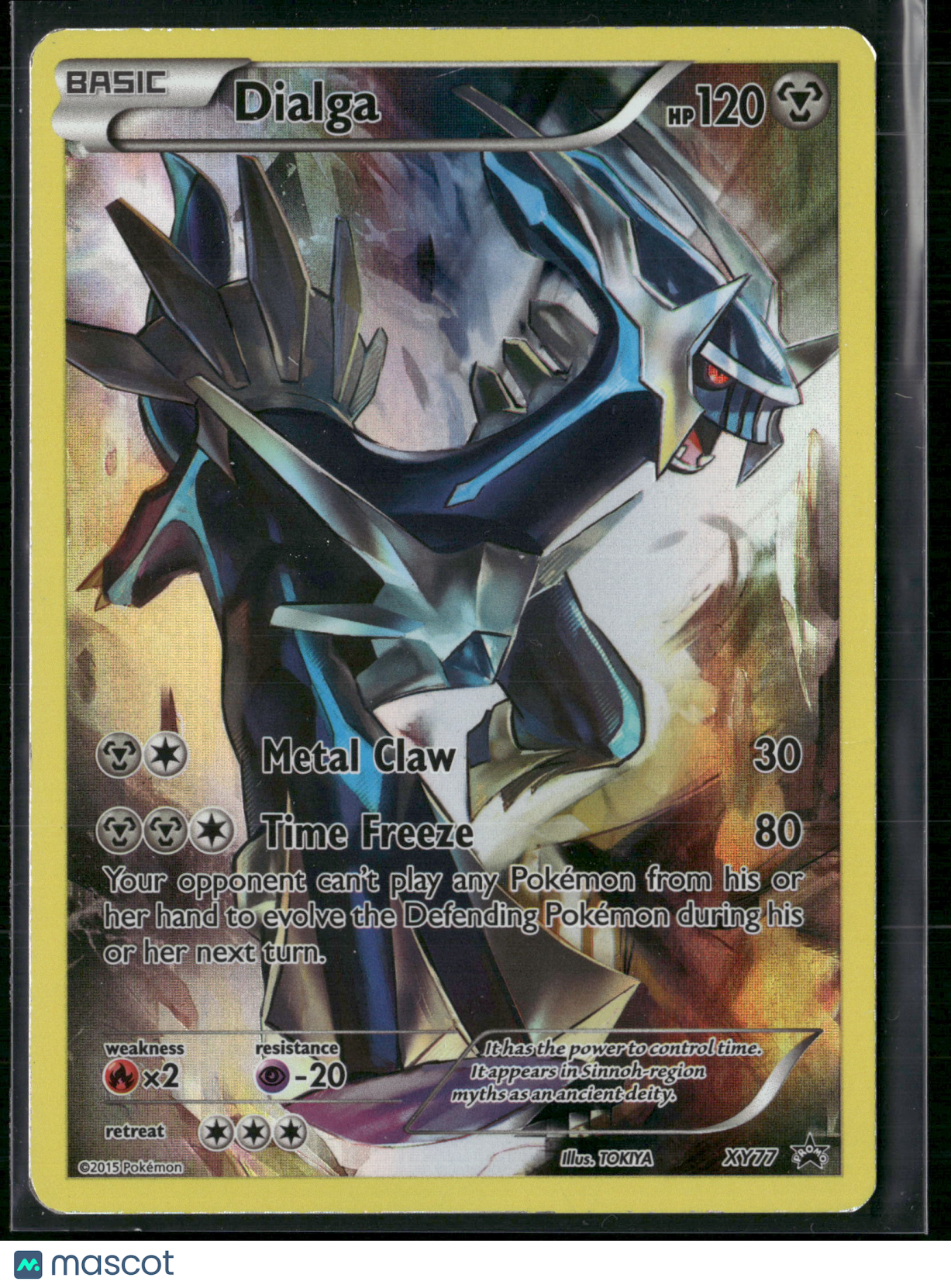 Dialga #XY77 2014 XY Holo