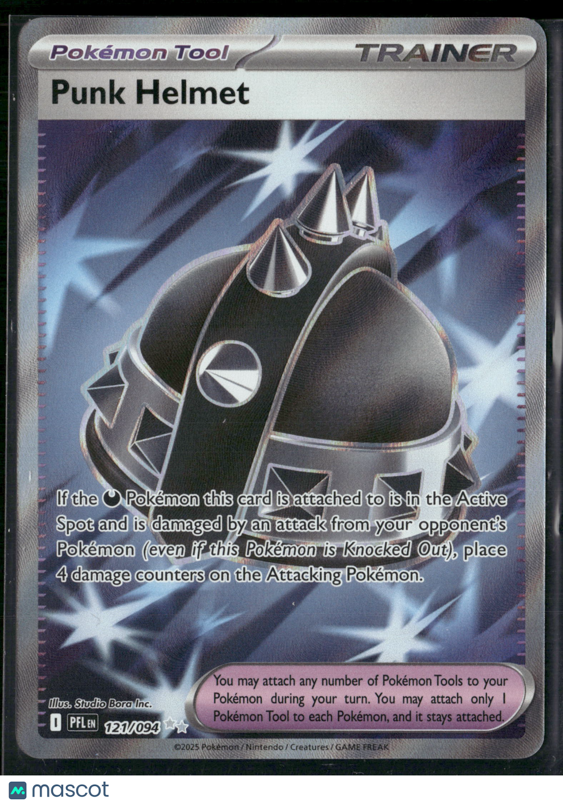Punk Helmet #121/94 2025 Phantasmal Flames Holo
