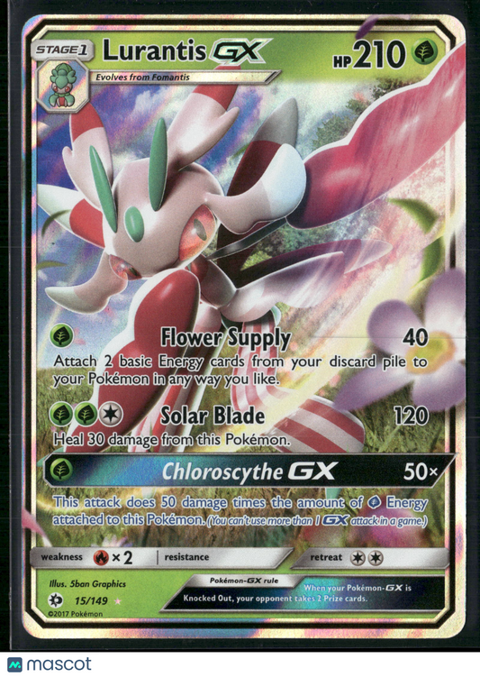 Lurantis GX #15/149 2017 Sun & Moon Holo