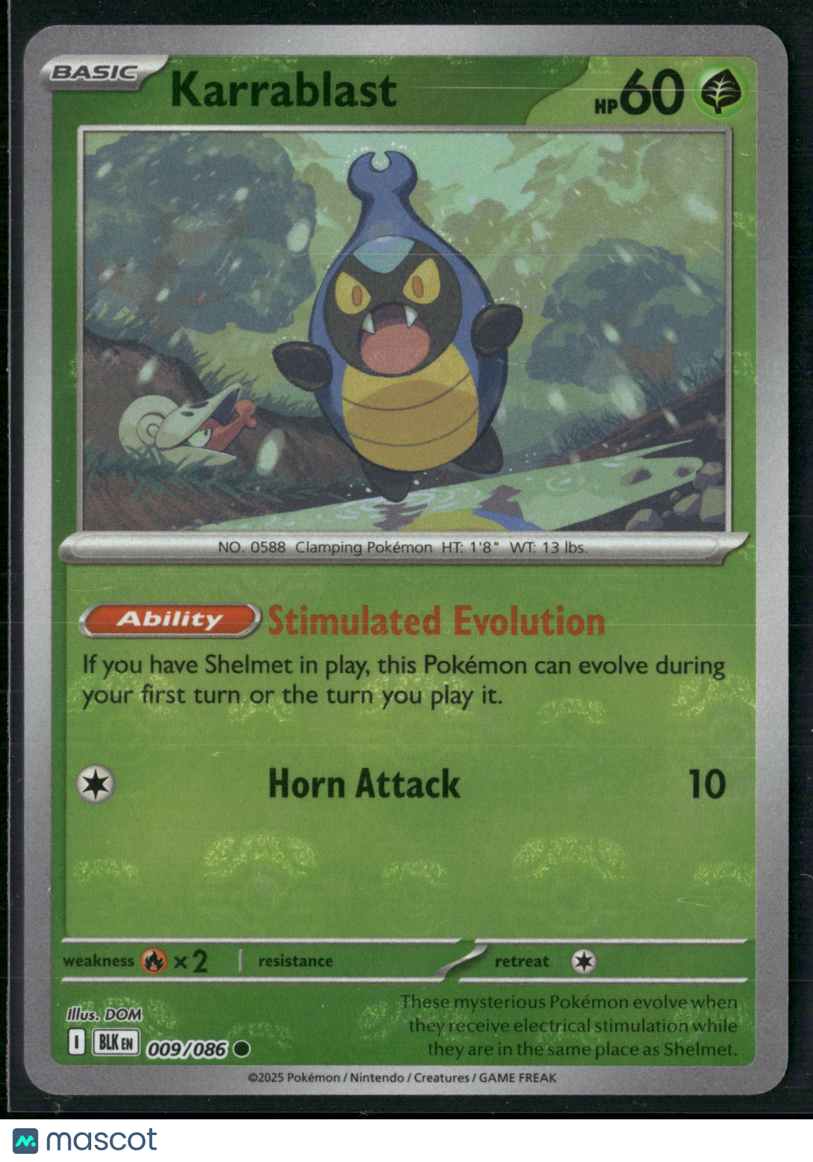 Karrablast #9/86 2025 Black Bolt Master Ball