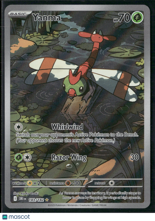 Yanma #183/182 2025 Destined Rivals Holo