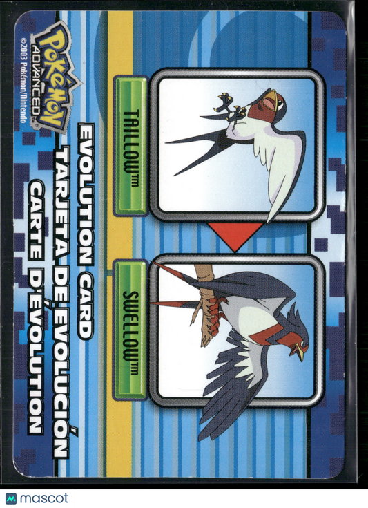 Swellow Taillow 2003 EX Ruby & Sapphire