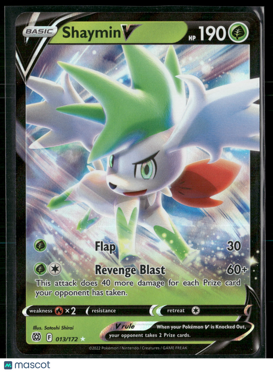 Shaymin V #13/172 2022 Brilliant Stars Holo
