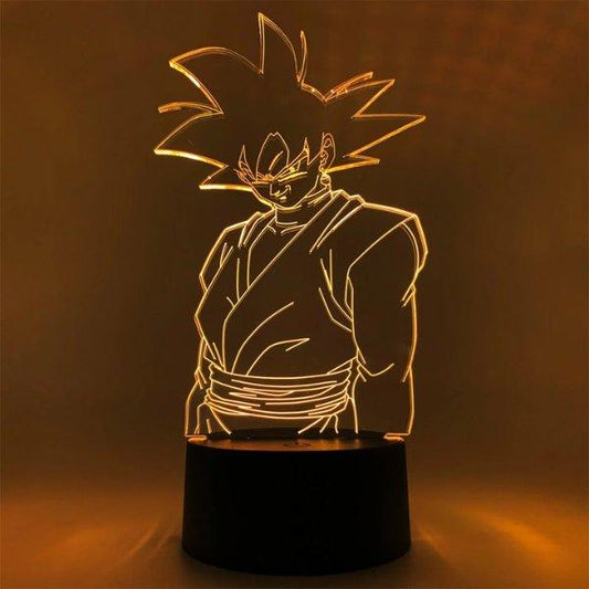 Goku Black LED Lamp 06 Dragon Ball Super Otaku Lamps RGB