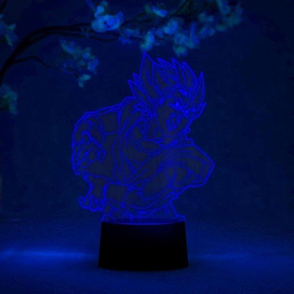 Vegito LED Lamp 08 Dragon Ball Super Otaku Lamps