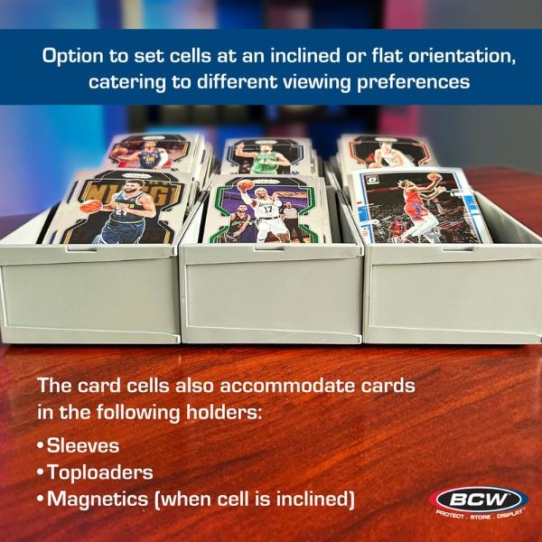 BCW Modular Card Sorting Tray – Customizable Storage for Trading Cards, Decks & Board Games