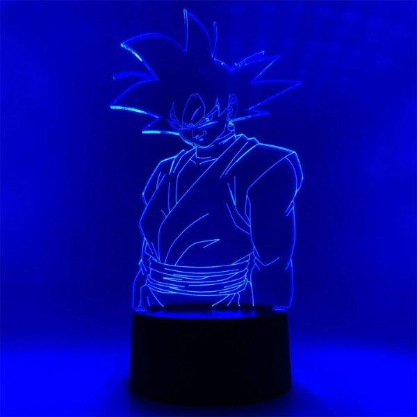 Goku Black LED Lamp 06 Dragon Ball Super Otaku Lamps RGB