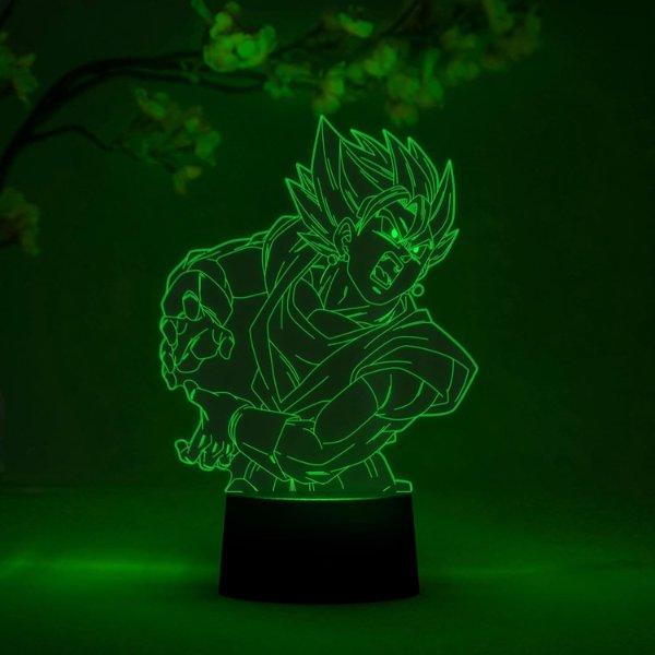 Vegito LED Lamp 08 Dragon Ball Super Otaku Lamps