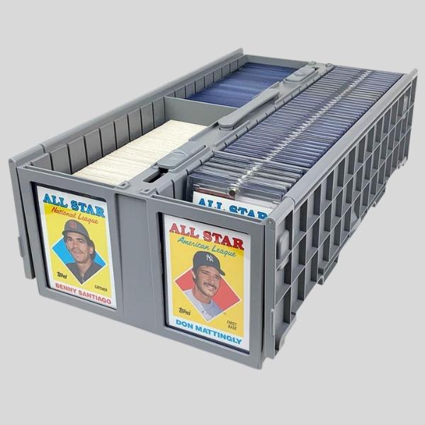 BCW 1600 Count Card Bin – Secure Storage for Trading Cards, Sports & TCG