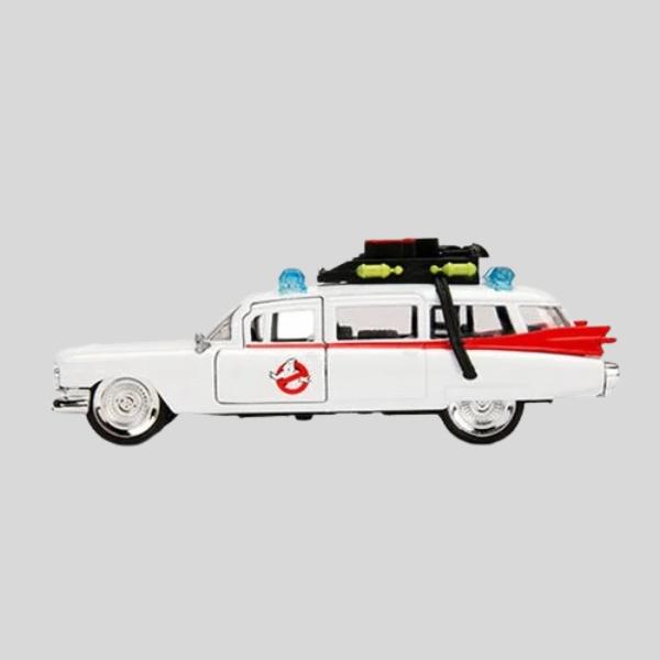 Ghostbusters ECTO-1 Die-Cast Car 1:32 Scale – Hollywood Rides Collectible Model Vehicle