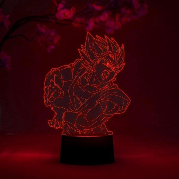 Vegito LED Lamp 08 Dragon Ball Super Otaku Lamps